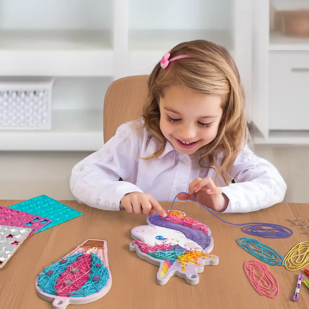 Super Strings Unicorn Magic Mess Free Art For Kids