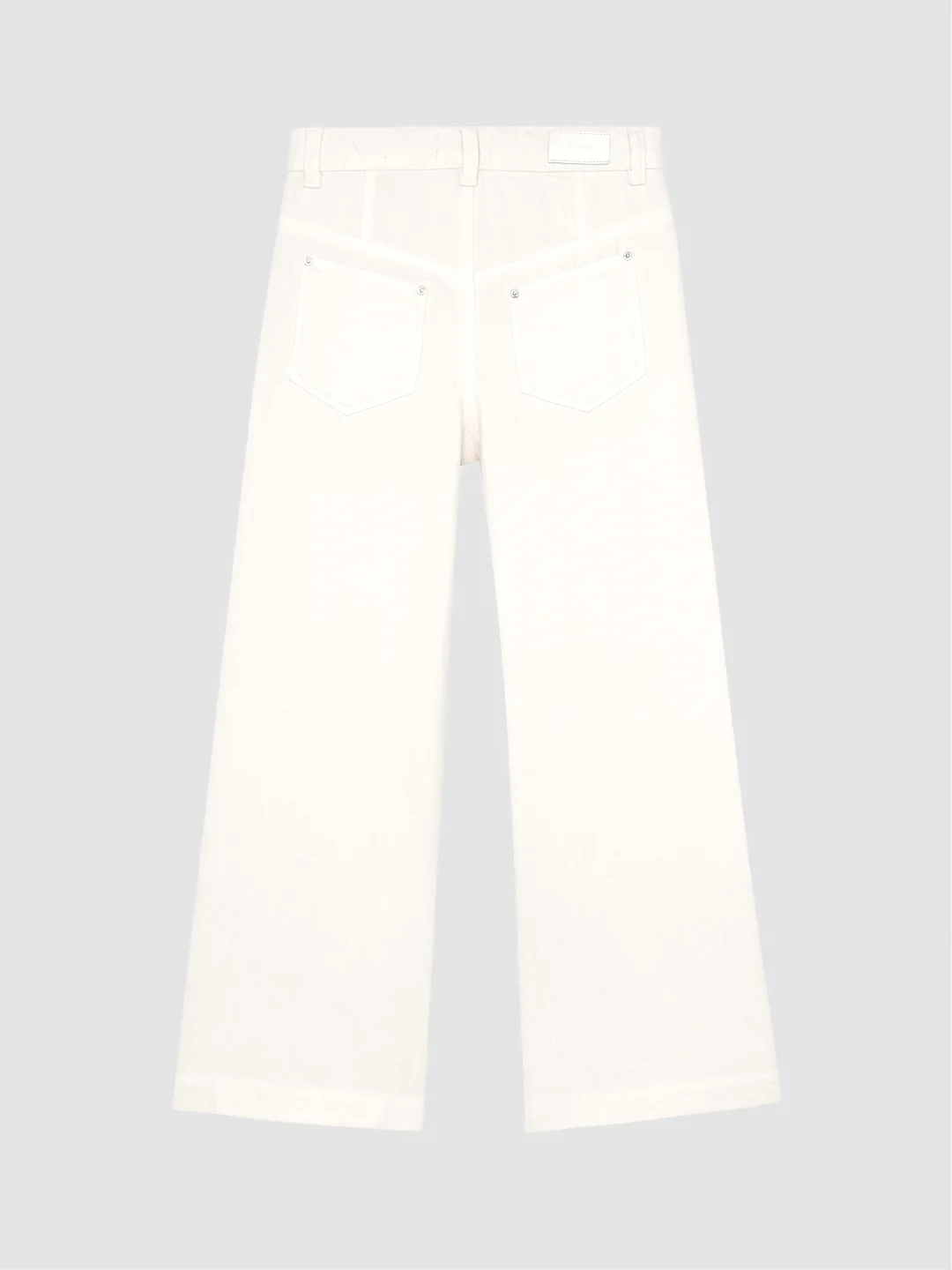 Lily Wide Leg Jeans | Sugar Cookie
