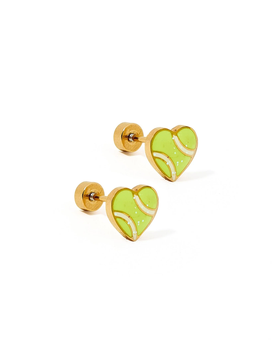 Screwback Stud Earrings| Tennis