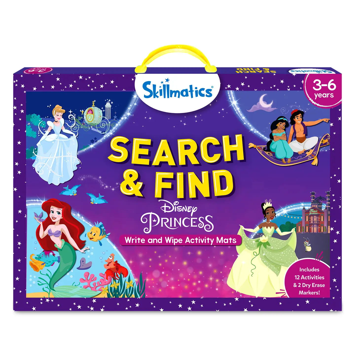 Search & Find Disney Princess Activity Mats