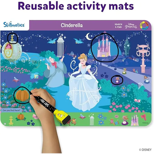 Search & Find Disney Princess Activity Mats