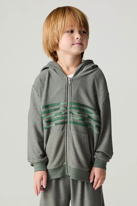 Cool Camo Boys Zip-Up