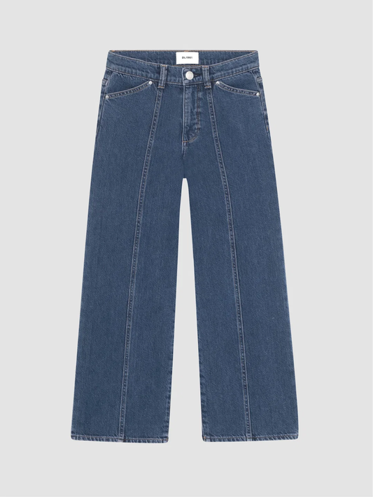 Lily Wide Leg Jeans | Moon Lake