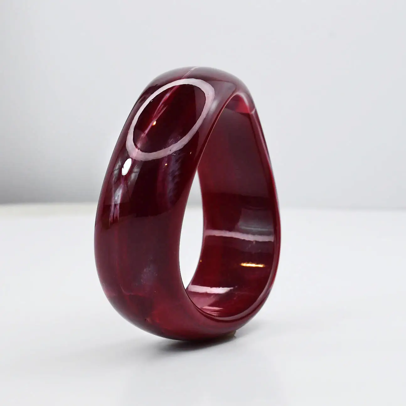 Glossy Bangle| Red