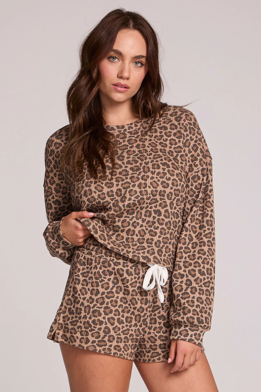 Suzzans Leopard Sweatshirt