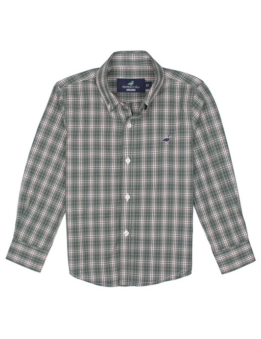 Boys Seasonal Sportshirt | Mistletoe
