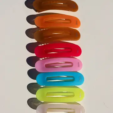 Jelly Oversized Lay Down Claw Clip | Assorted Colors