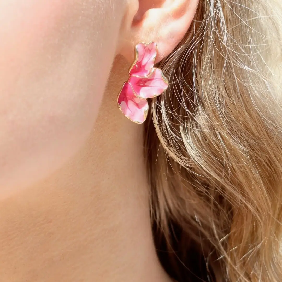 Esme State Earrings | Pink