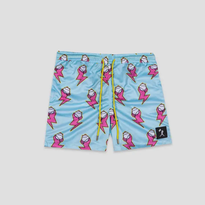 Electric Arms Diamond Air Mesh Shorts | Blue