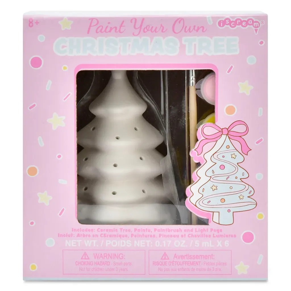 Paint Your Own Christmas Tree W/ Lights