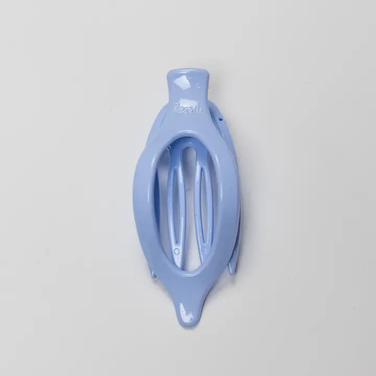 Lay Down 2.0 Claw Clip | Shiny Baby Blue