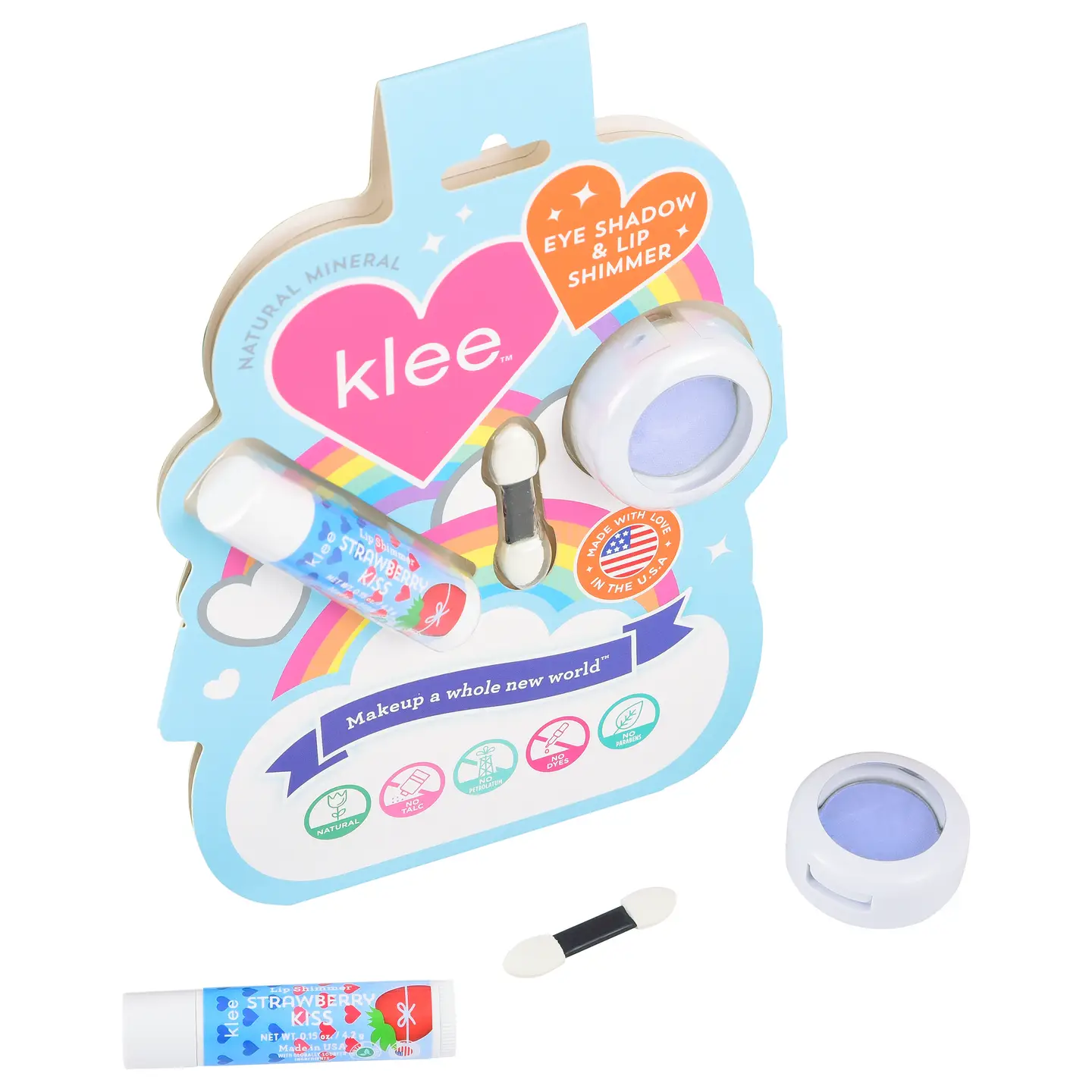Eye Shadow and Lip Shimmer Set | Periwinkle Kiss