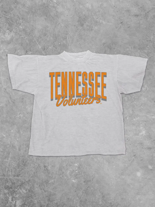 Tennessee Volunteers Script Game Day Tee | Ash Gray