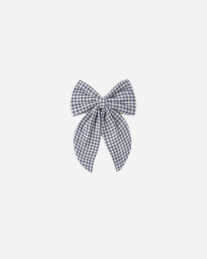 OVERSIZED BOW MARINE | GINGHAM