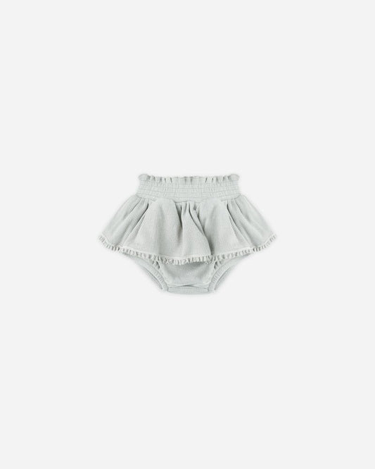 SKIRTED BLOOMER || ICE BLUE