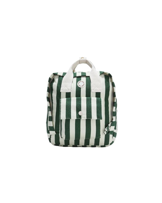 MINI BACKPACK || GREEN STRIPE