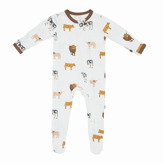 Zippered Footie | Moo