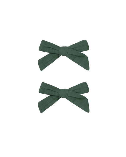 BOWS - SET OF 2 || GREEN