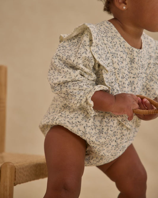 WINNIE ROMPER || BLUE VINES