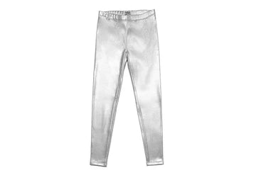 Glitter Legging | Silver