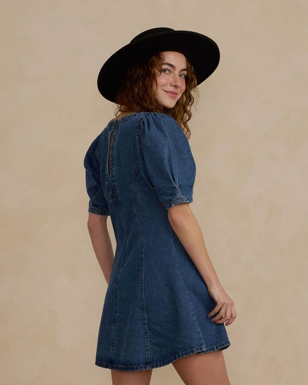 LEVI MINI DRESS | INDIGO