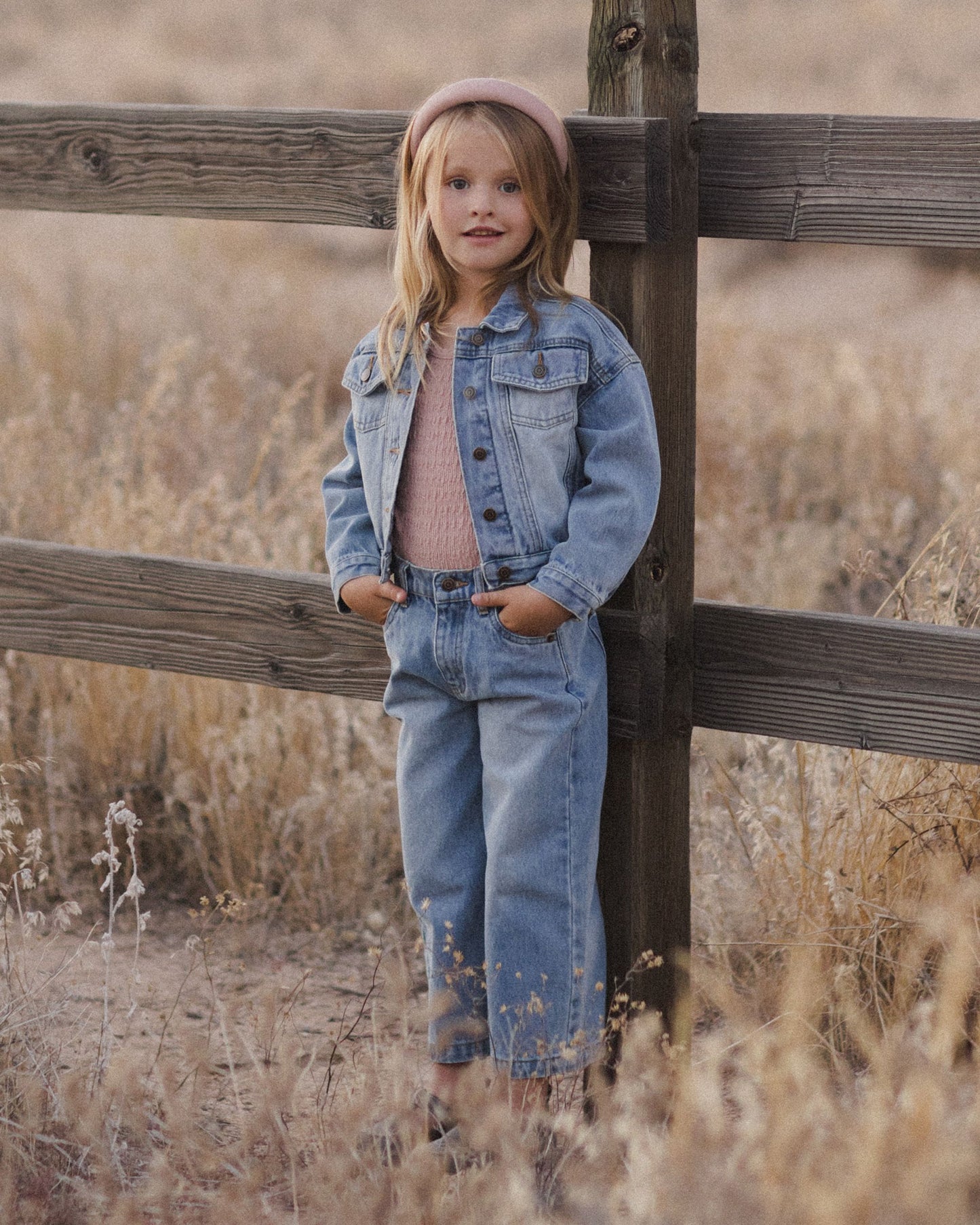 DENIM JACKET | LIGHT WASHED DENIM