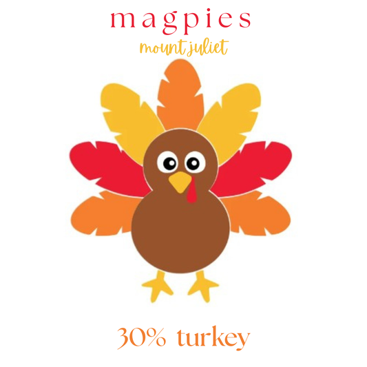 30% Off Turkey!