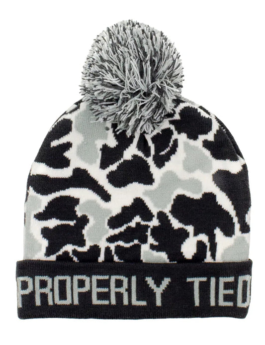 Boys Breck Beanie Polar Camo