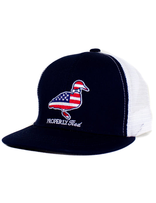 Boys Trucker Hat | Americana Logo