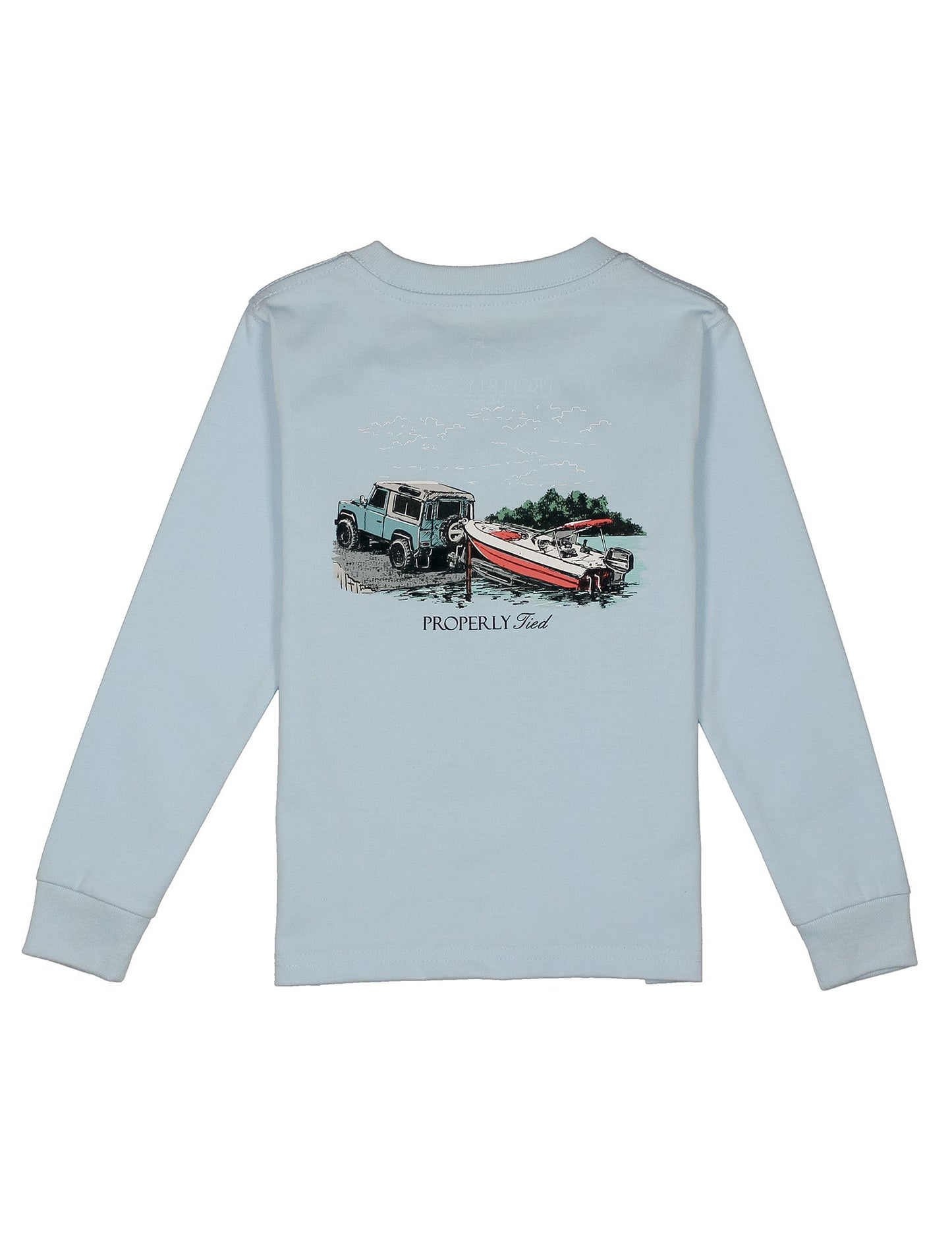 Boys Launch LS | Periwinkle