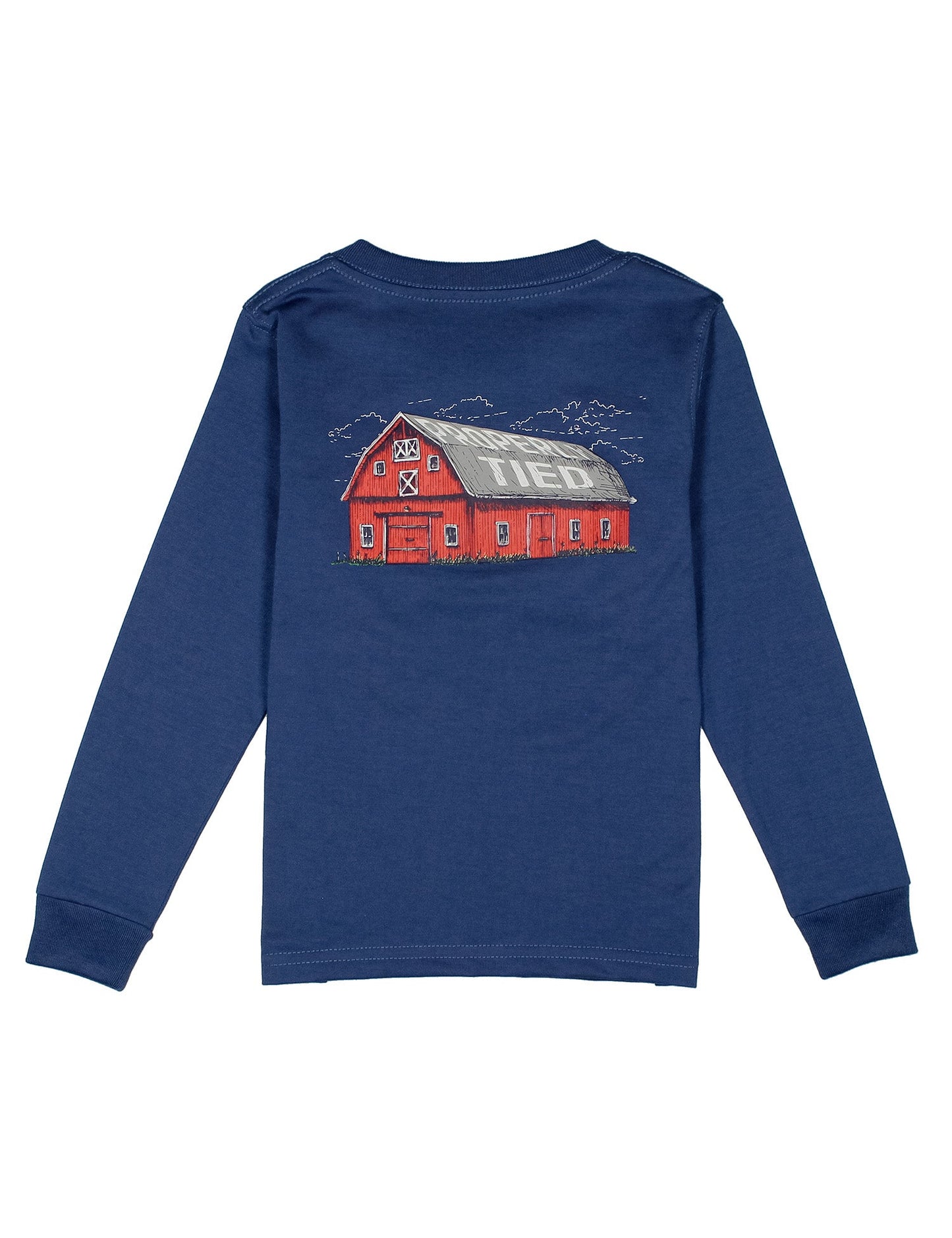 Boys Barn LS | River Blue