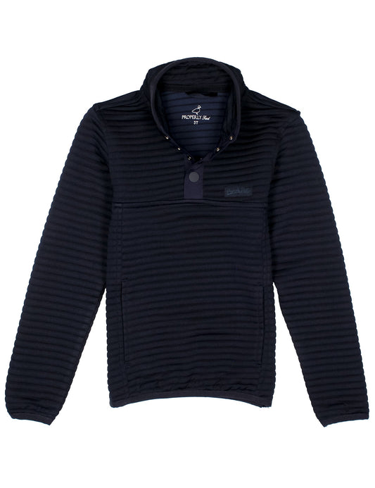 Boys Waypoint Pullover | Navy