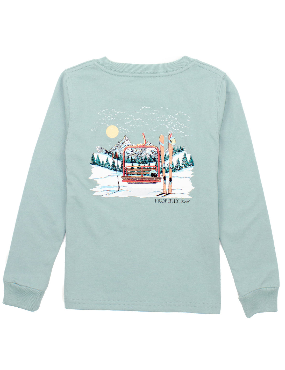 Boys Ski Lift LS | Marine Mist