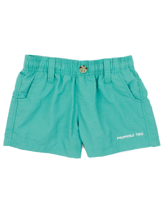 Boys Mallard Short | Soft Green