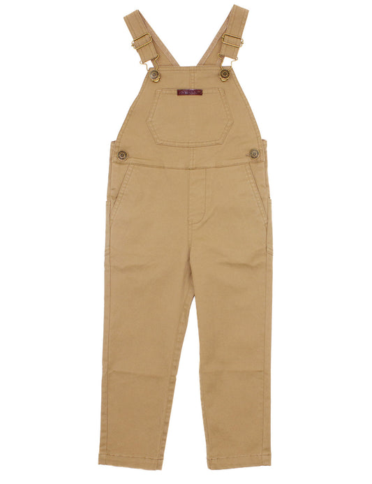 Boys Harvest Overalls | Camel