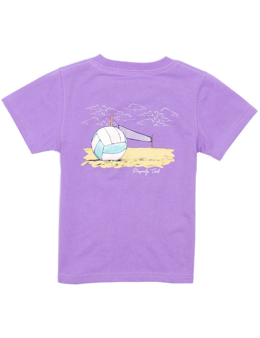 Girls Sandy Serve SS | Light Purple