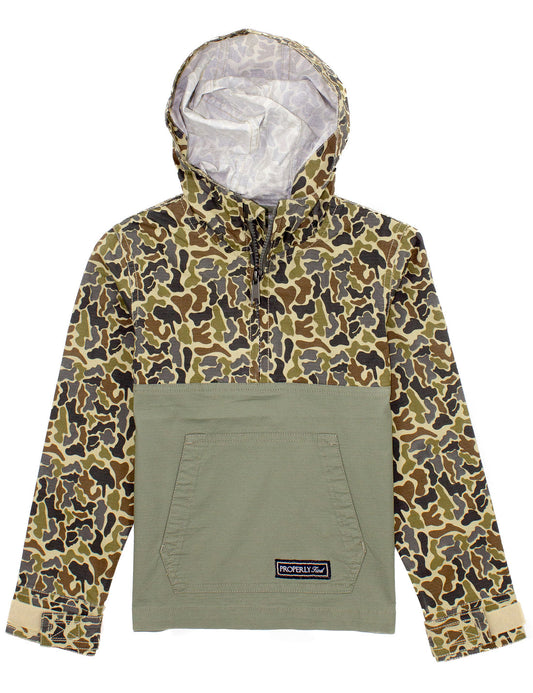 Boys Ridge Anorak | Vintage Camo