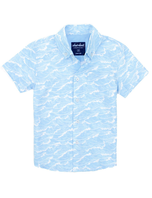 Boys Shordees Summer Shirt | White Cap