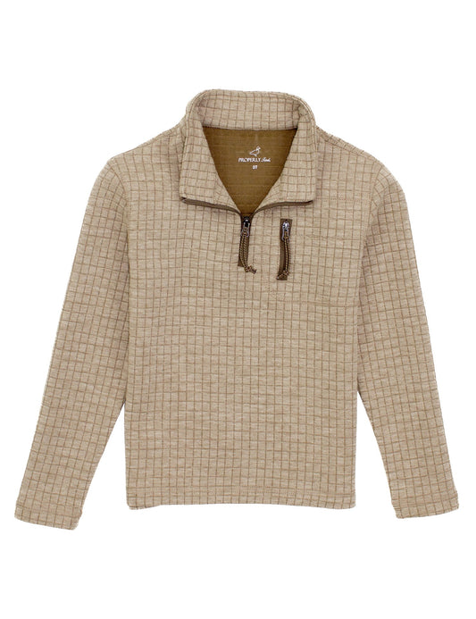 Boys Delta Pullover | White Oak