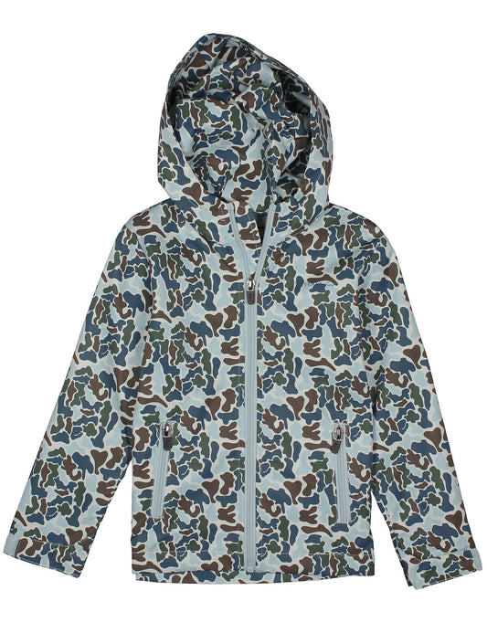 Boys Canopy Rain Jacket | Terra Camo