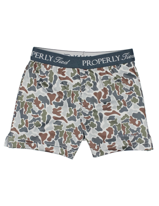 Boys Inlet Boxer | Terra Camo