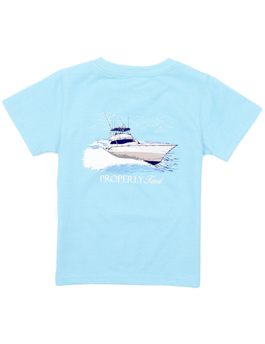 Boys Deep Sea SS | Aqua