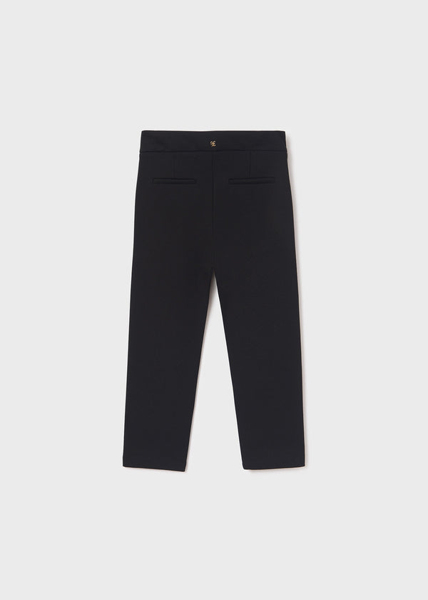 Girls Milano Knit Pants | Black