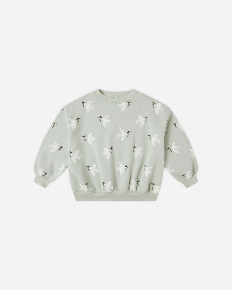 RELAXED SWEATSHIRT || DOVES