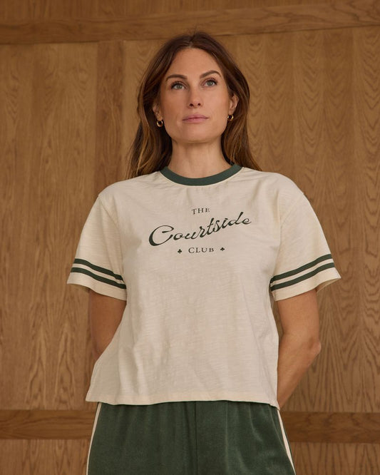 VARSITY TEE || COURTSIDE CLUB - WOMEN
