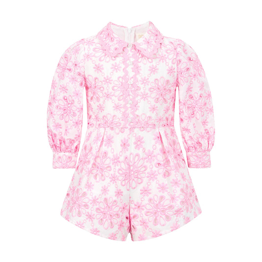 Nora Embroidered Romper