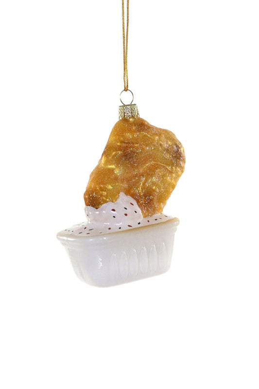 Chicken Nugget with Ranch Dipping Sauce Ornament