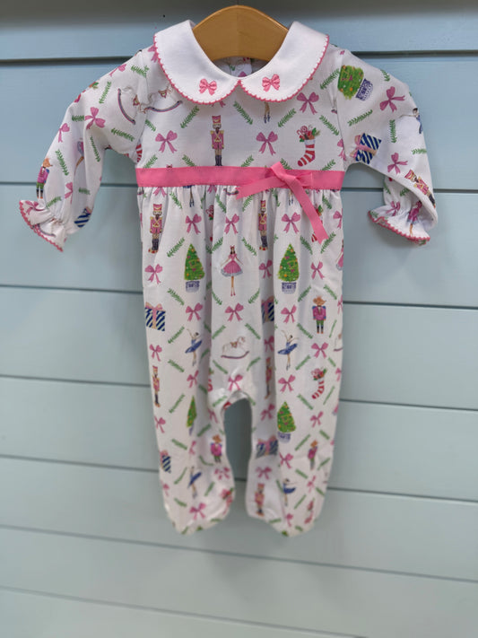 Girl's Nutcracker Romper