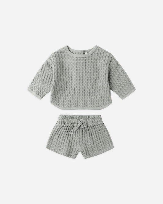 FLYNN SET || STEEL BLUE
