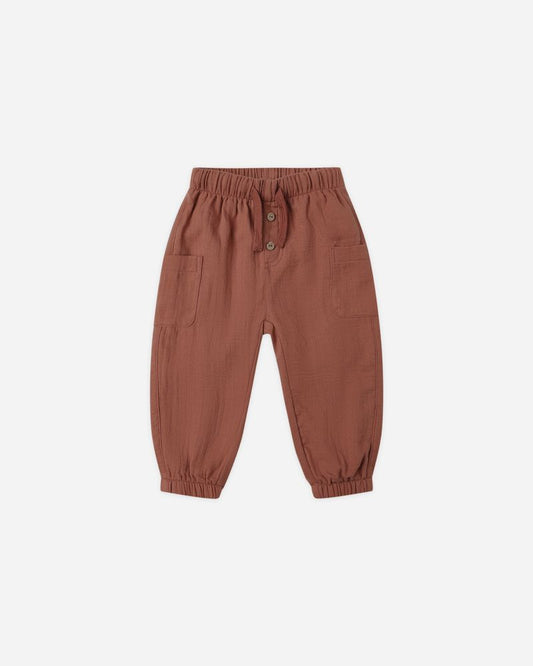 LUCA PANT || CRANBERRY